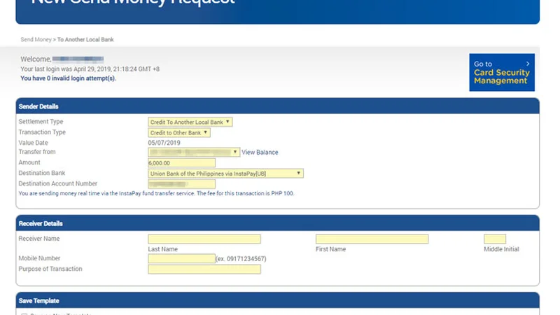 OKBet InstaPay Direct Philippine Bank Transfers